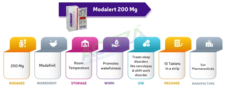 Modalert 200 Mg (Modafinil)